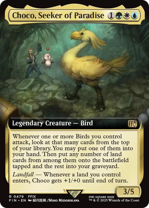 0479 Choco, Seeker of Paradise (Extended Art) R FINAL FANTASY