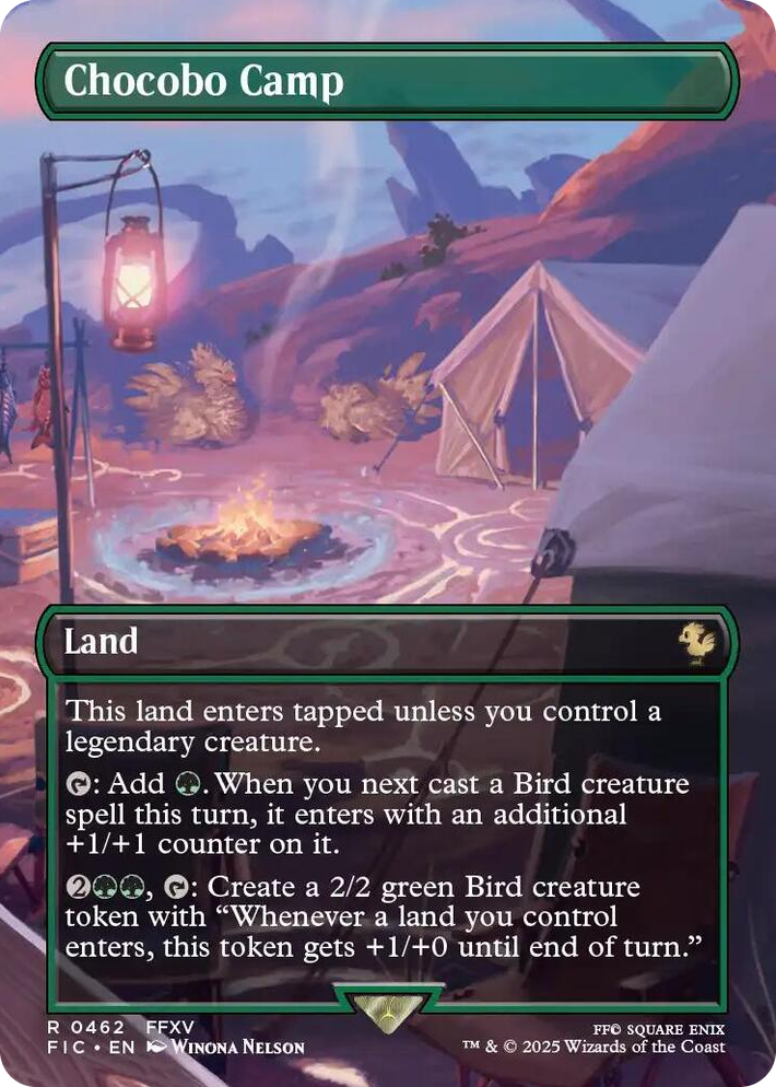 0462 Chocobo Camp (Borderless) R Commander: FINAL FANTASY