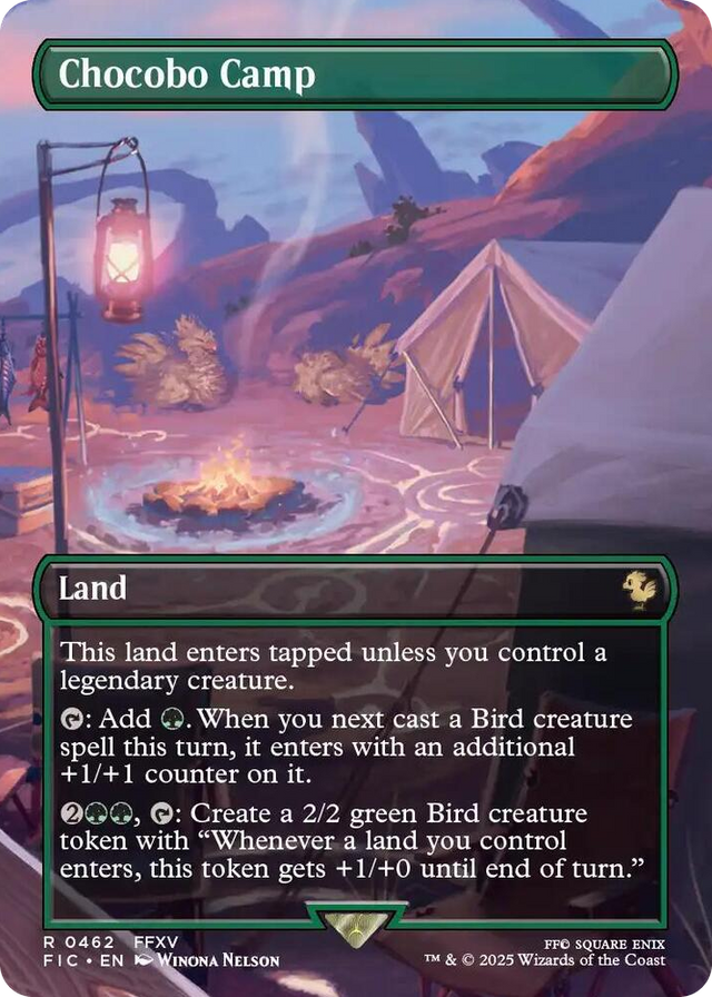 0462 Chocobo Camp (Borderless) R Commander: FINAL FANTASY