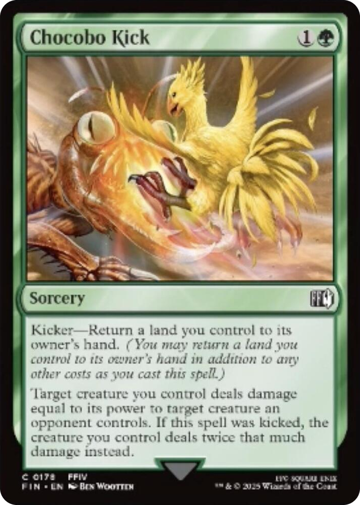 0178 Chocobo Kick C FINAL FANTASY