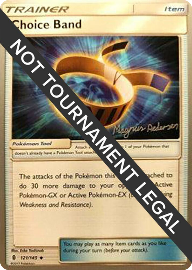 0121 Choice Band - 2018 (Magnus Pedersen) Uncommon World Championship Decks