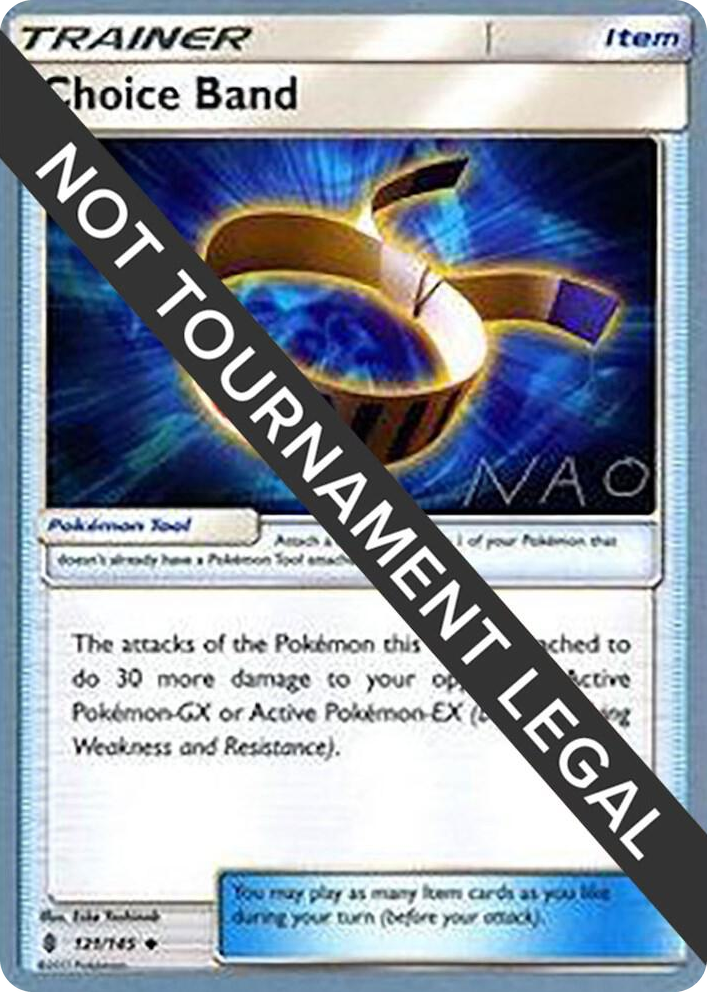 0121 Choice Band - 2018 (Naohito Inoue) Uncommon World Championship Decks