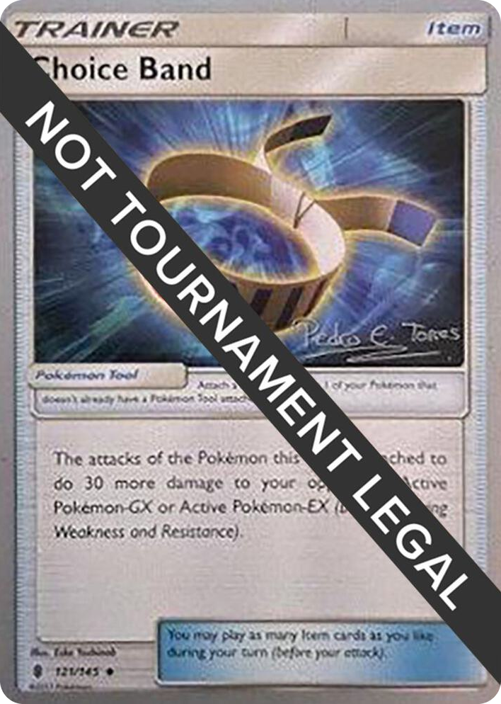 0121 Choice Band - 2018 (Pedro Eugenio Torres) Uncommon World Championship Decks