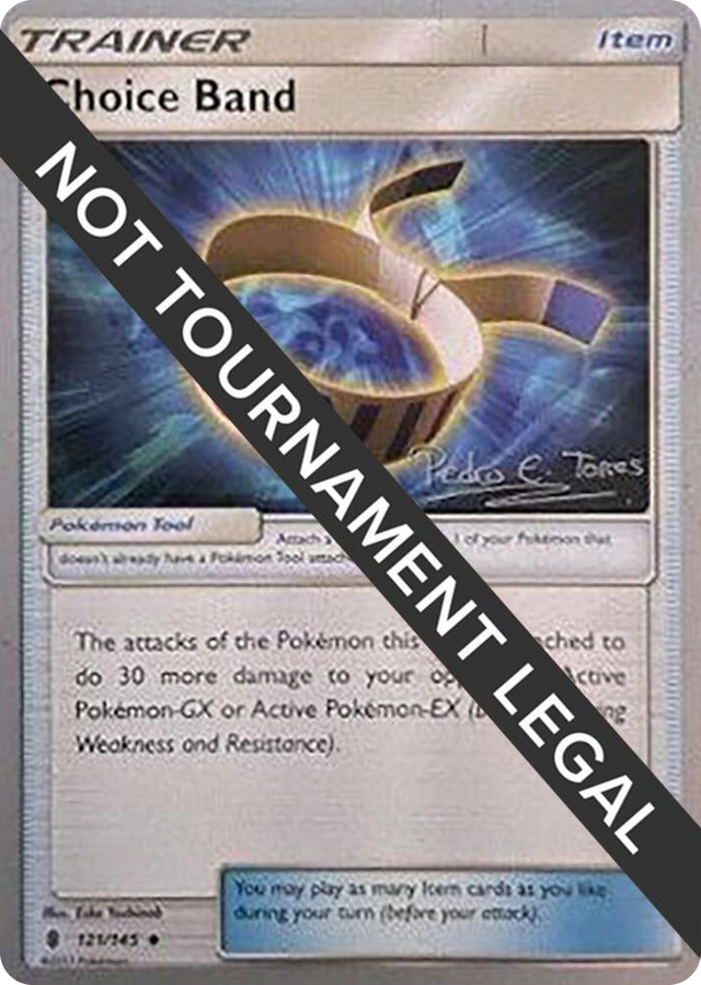 0121 Choice Band - 2018 (Pedro Eugenio Torres) Uncommon World Championship Decks