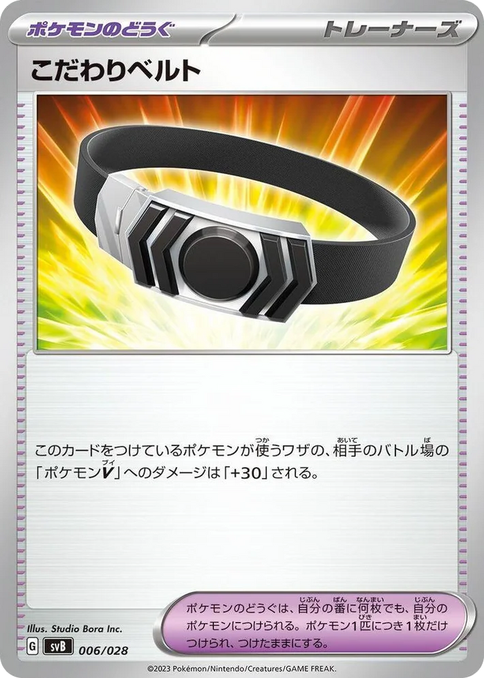 0006 Choice Belt Premium Trainer Box ex