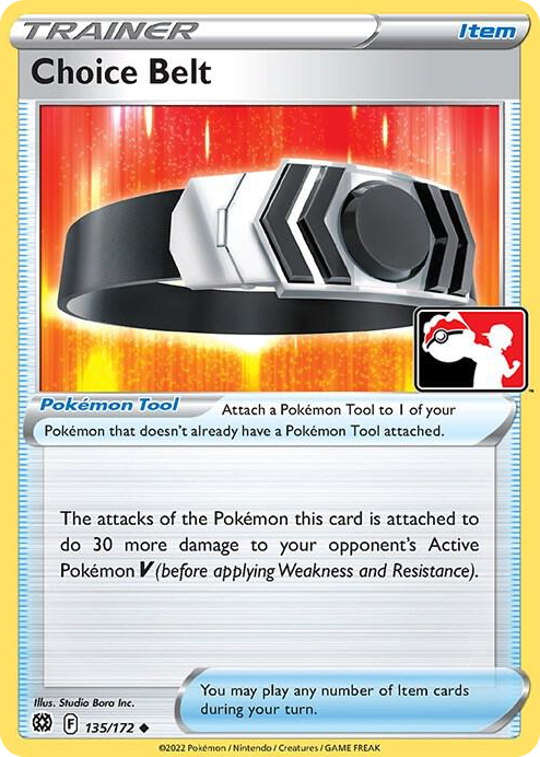 0135 Choice Belt Uncommon Prize Pack Series Cards