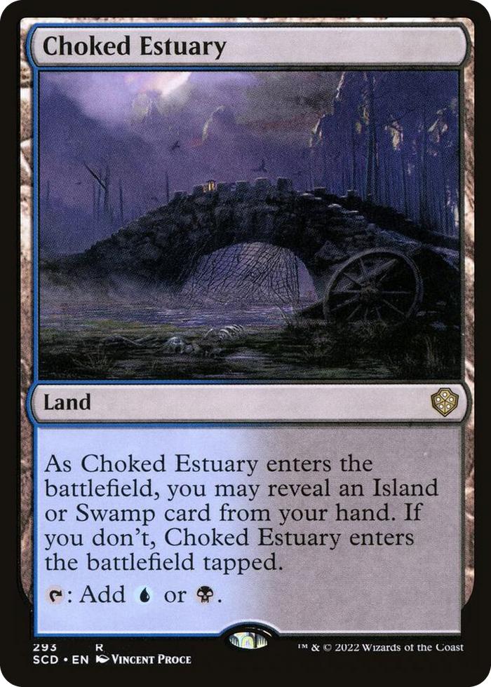 Choked Estuary #293 R - Starter Commander Decks Pokemon card