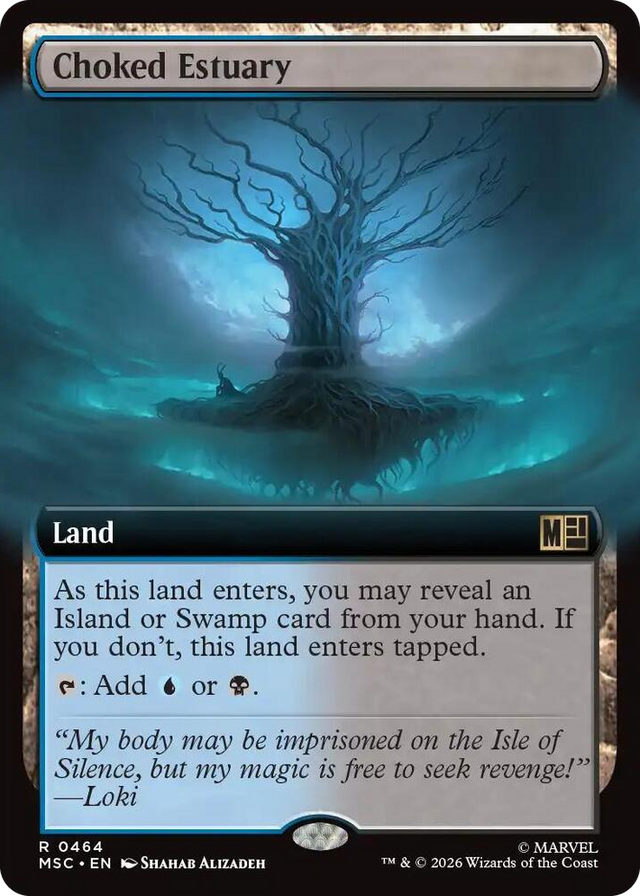 0464 Choked Estuary (Extended Art) R Commander: Marvel Super Heroes
