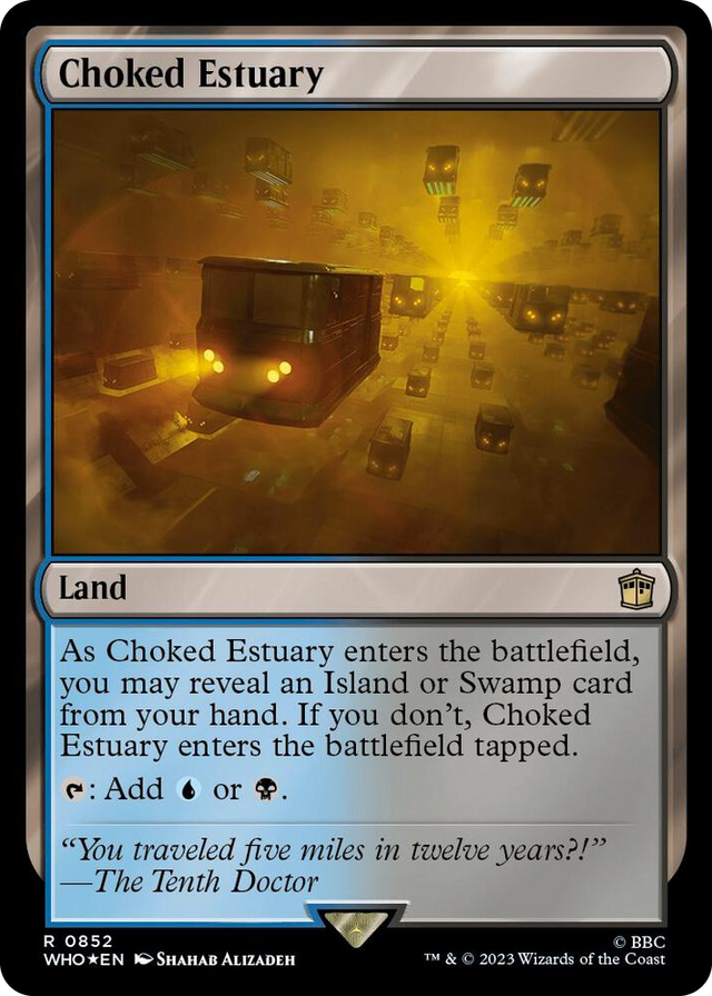 0852 Choked Estuary (Surge Foil) R Universes Beyond: Doctor Who