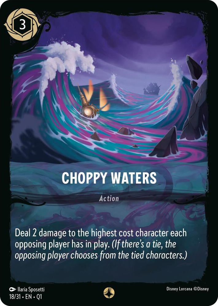 0018 Choppy Waters None Illumineer's Quest: Deep Trouble