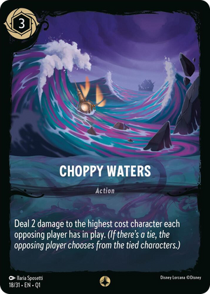 0018 Choppy Waters None Illumineer's Quest: Deep Trouble