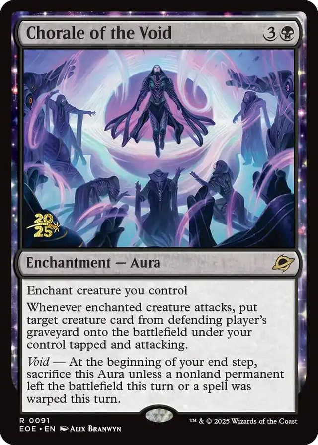 0091 Chorale of the Void R Prerelease Cards