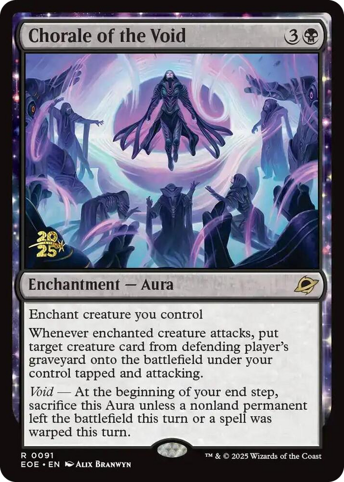 Chorale of the Void #91 R - Prerelease Cards Pokemon card