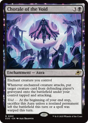 0091 Chorale of the Void R Promo Pack: Edge of Eternities