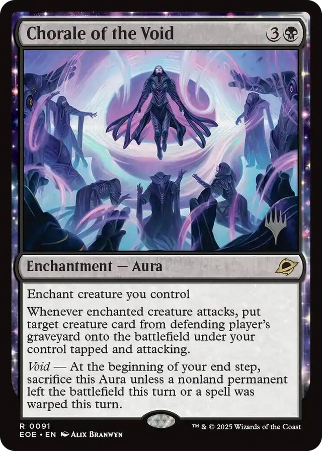 0091 Chorale of the Void R Promo Pack: Edge of Eternities