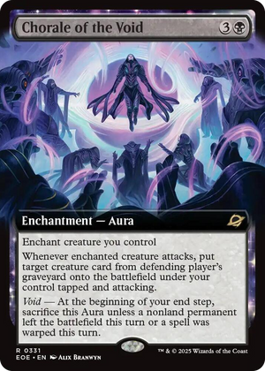 0331 Chorale of the Void (Extended Art) R Edge of Eternities