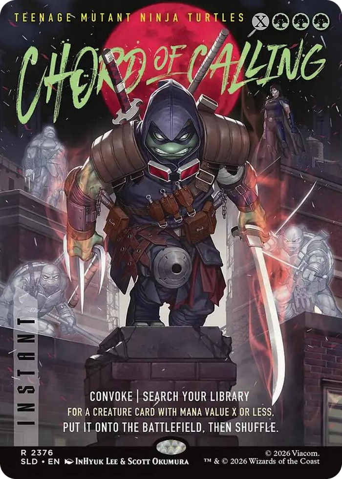 Chord of Calling (2376) #2376 R - Secret Lair Drop Series Pokemon card