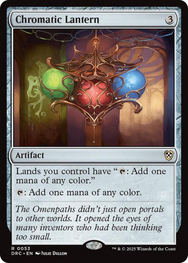 0053 Chromatic Lantern R Commander: Aetherdrift
