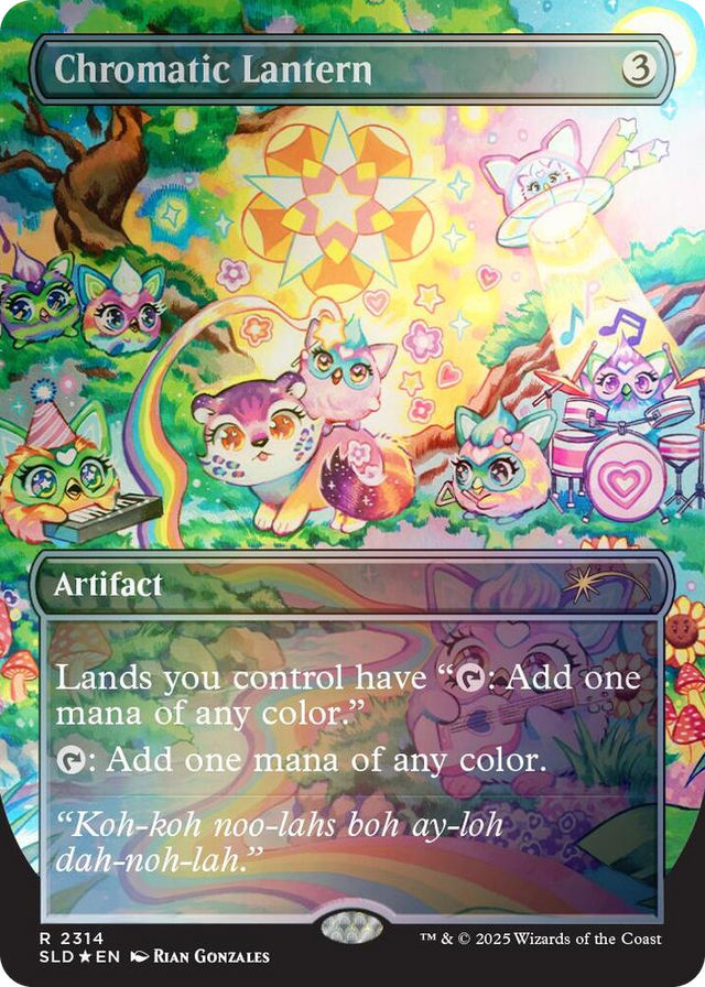 2314 Chromatic Lantern (2314) (Rainbow Foil) R Secret Lair Drop Series