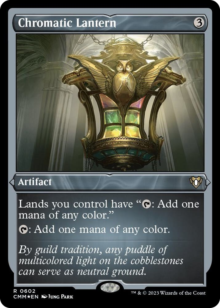 0602 Chromatic Lantern (Foil Etched) R Commander Masters