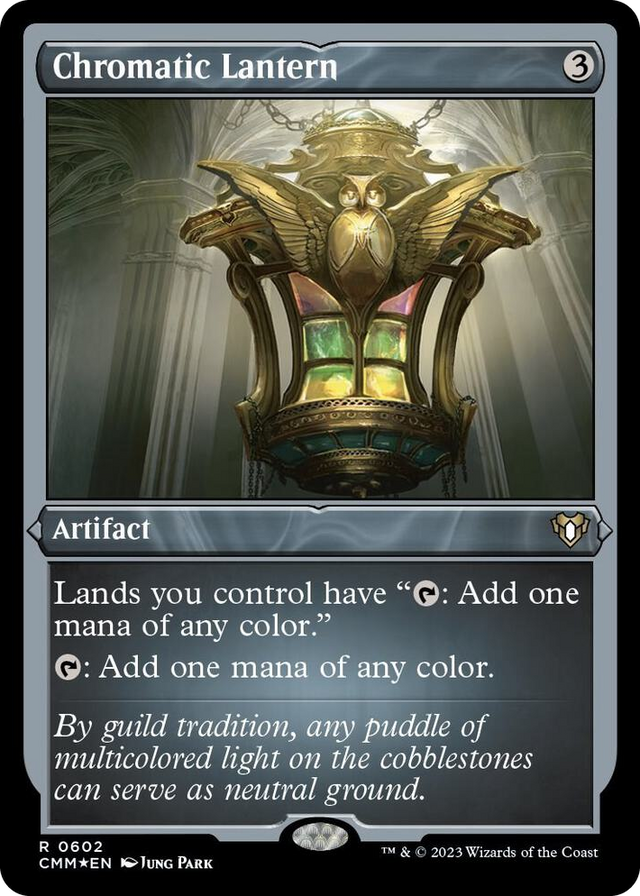 0602 Chromatic Lantern (Foil Etched) R Commander Masters