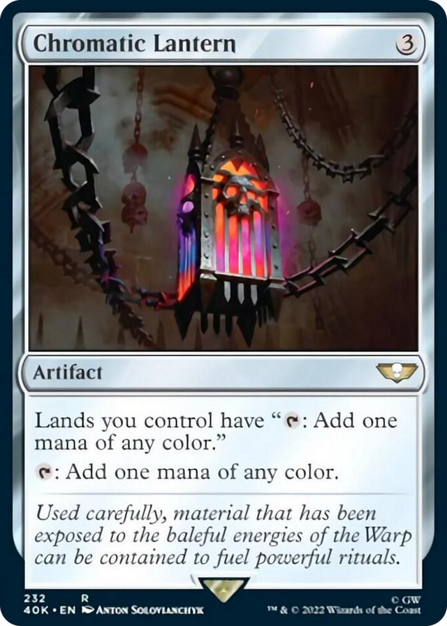 0232 Chromatic Lantern (Surge Foil) R Universes Beyond: Warhammer 40,000