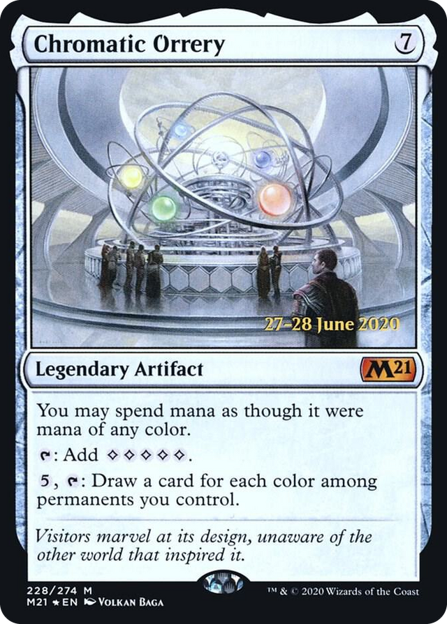 0228 Chromatic Orrery M Prerelease Cards