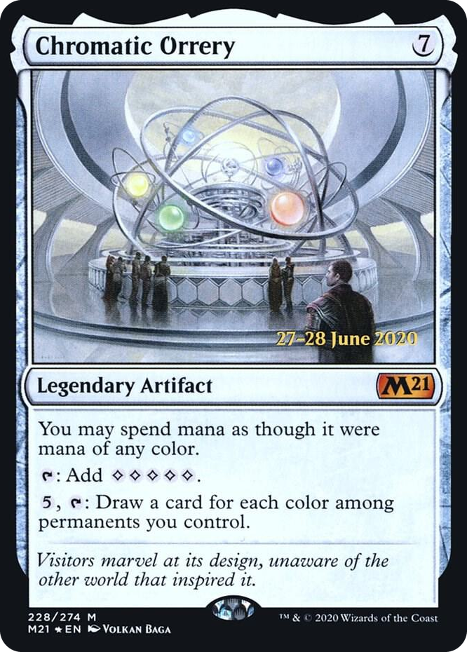 Chromatic Orrery #228 M - Prerelease Cards Pokemon card