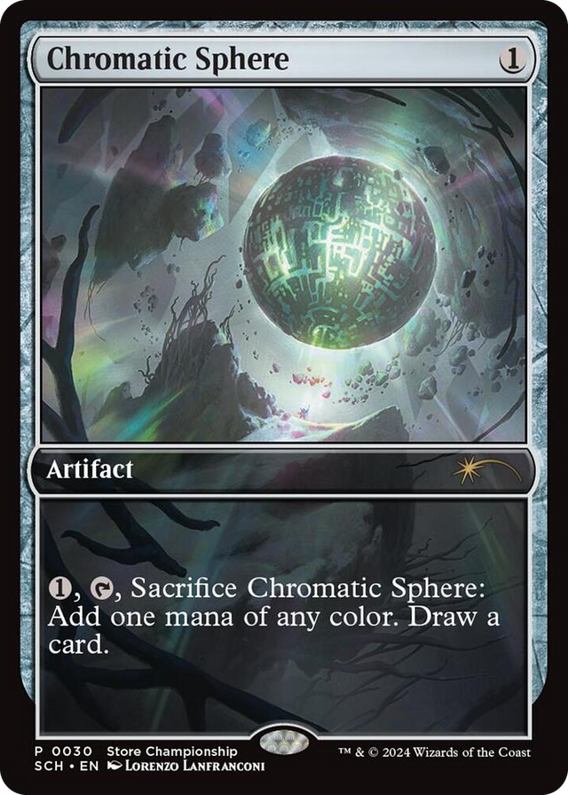 0030 Chromatic Sphere P Game Day & Store Championship Promos