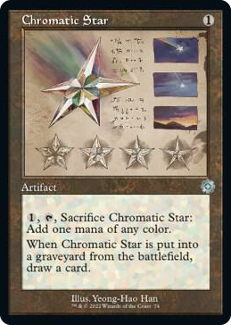 0074 Chromatic Star (Schematic) U The Brothers' War: Retro Frame Artifacts