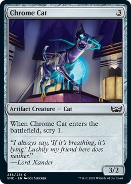 0236 Chrome Cat C Streets of New Capenna