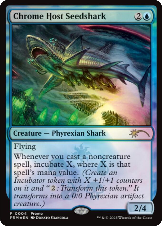 Chrome Host Seedshark #4 R - Unique and Miscellaneous Promos Pokemon card
