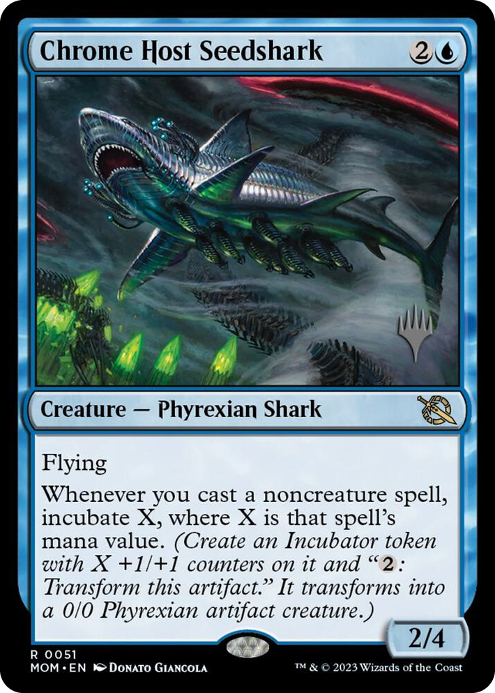 0051 Chrome Host Seedshark R Promo Pack: March of the Machine