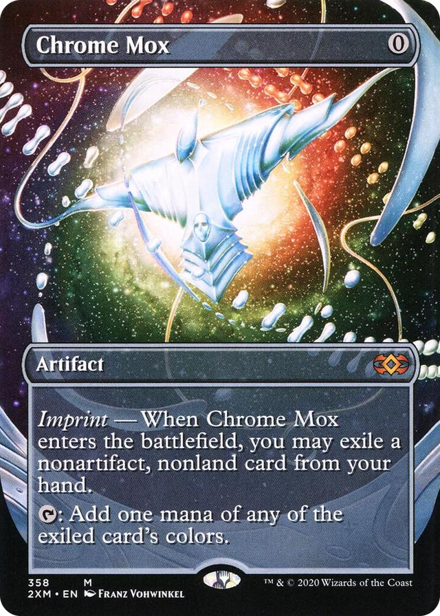 0358 Chrome Mox (Borderless) M Double Masters