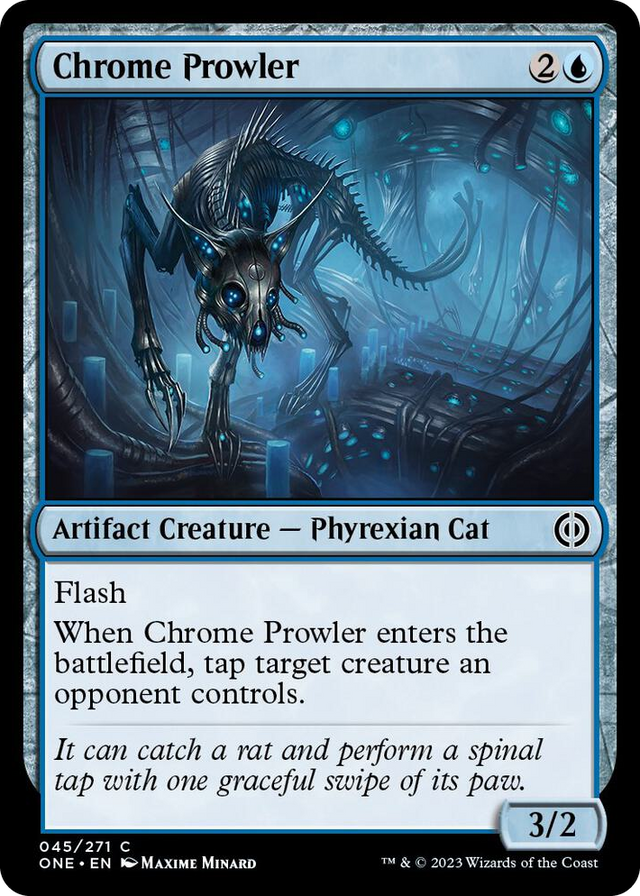 0045 Chrome Prowler C Phyrexia: All Will Be One