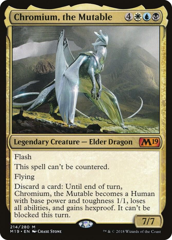 0214 Chromium, the Mutable M Core Set 2019