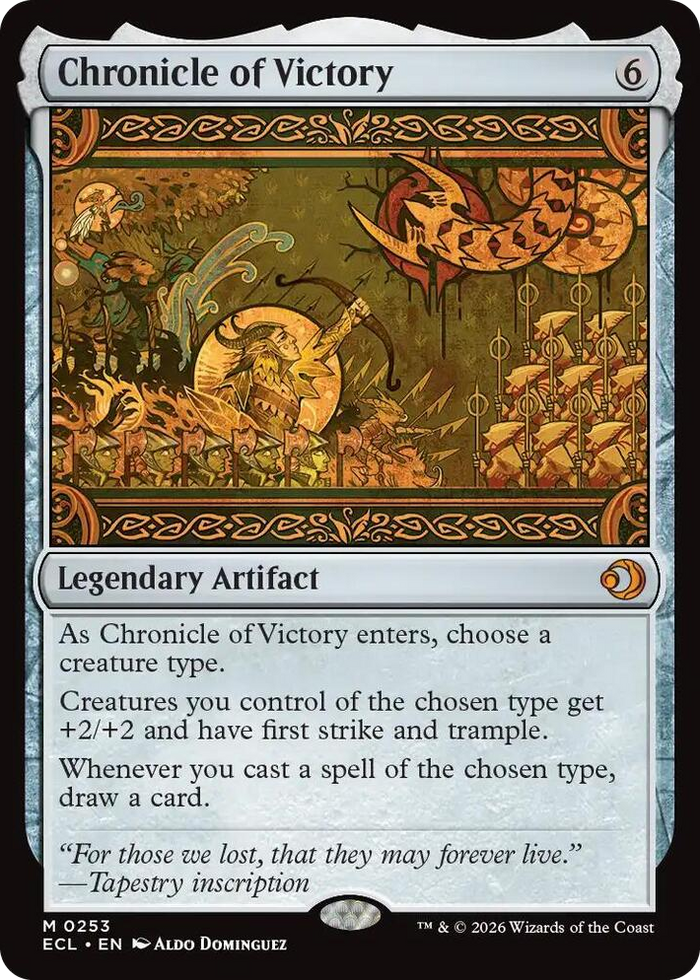 Chronicle of Victory #253 M - Lorwyn Eclipsed Pokemon card