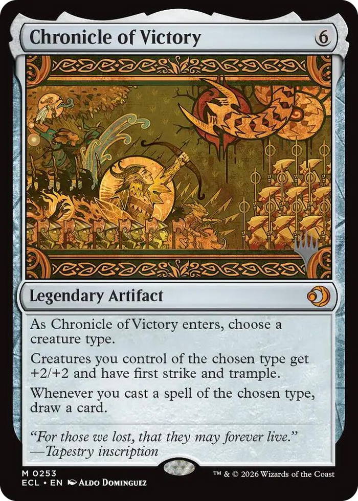 Chronicle of Victory #253 M - Promo Pack: Lorwyn Eclipsed Pokemon card
