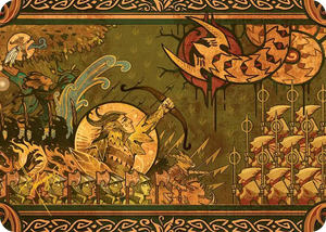 0027 Chronicle of Victory Art Card (Gold-Stamped Signature) S Art Series: Lorwyn Eclipsed