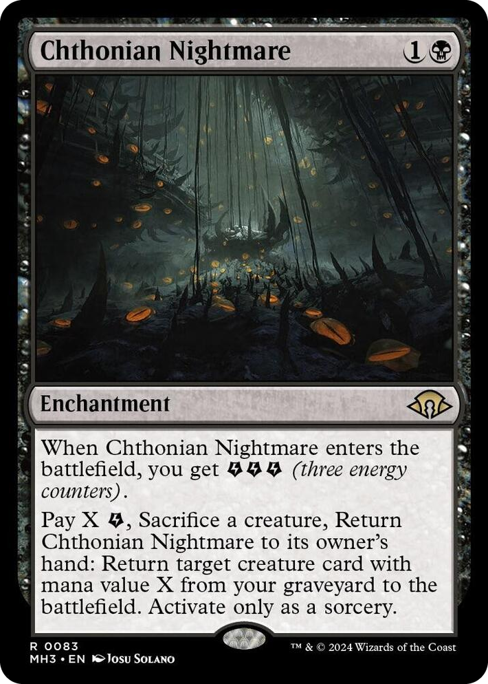 0083 Chthonian Nightmare R Modern Horizons 3