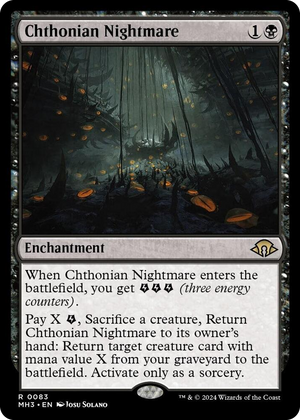 0083 Chthonian Nightmare R Modern Horizons 3