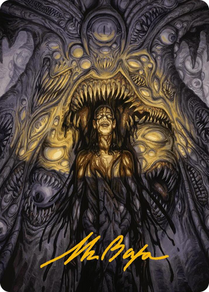 0037 Chthonian Nightmare Art Card (Gold-Stamped Signature) S Art Series: Modern Horizons 3