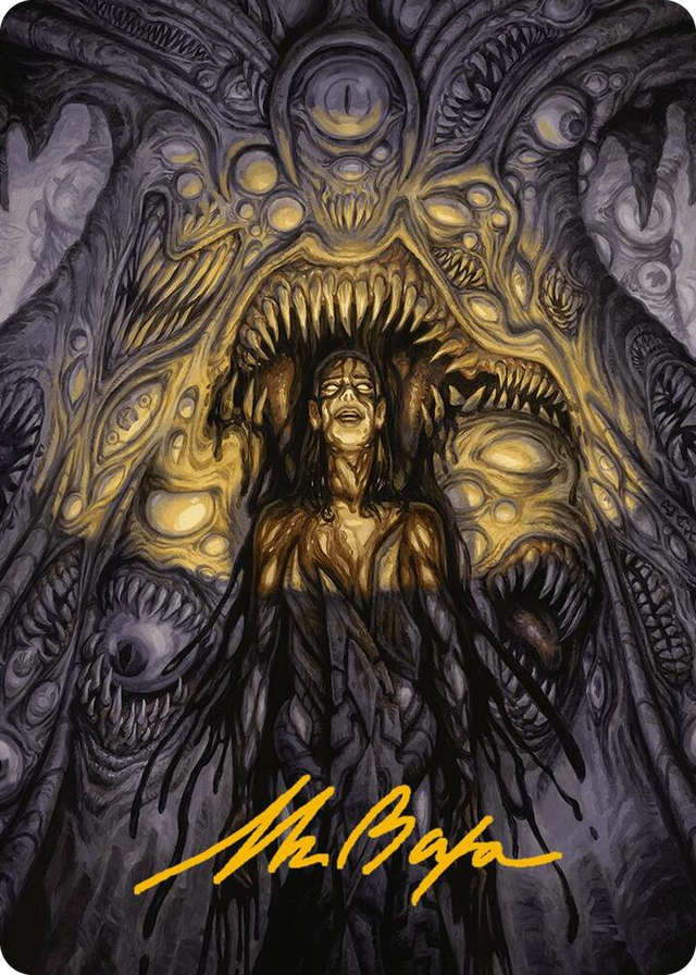 0037 Chthonian Nightmare Art Card (Gold-Stamped Signature) S Art Series: Modern Horizons 3