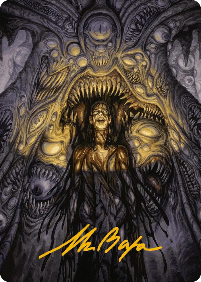 Chthonian Nightmare Art Card (Gold-Stamped Signature) #37 S - Art Series: Modern Horizons 3 Pokemon card