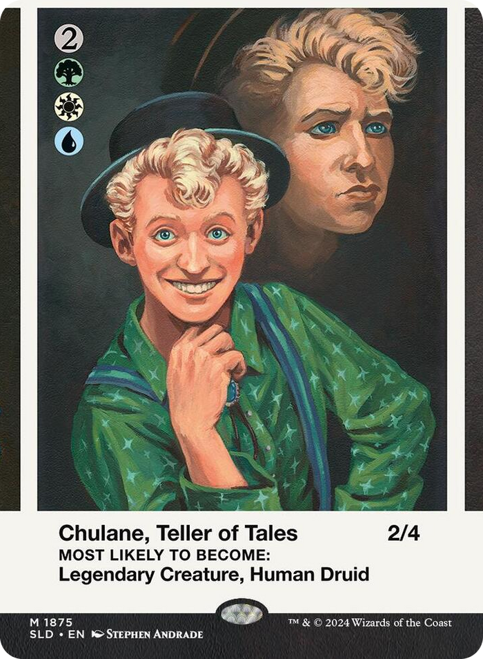 Chulane, Teller of Tales #1875 M - Secret Lair Drop Series Pokemon card