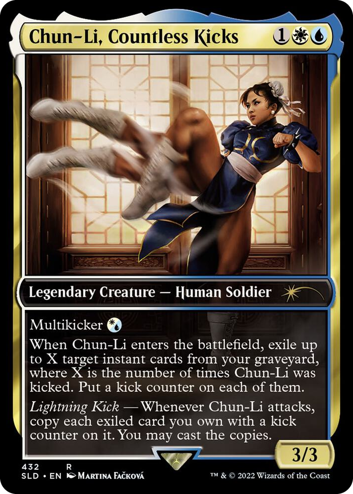 0432 Chun-Li, Countless Kicks R Secret Lair Drop Series