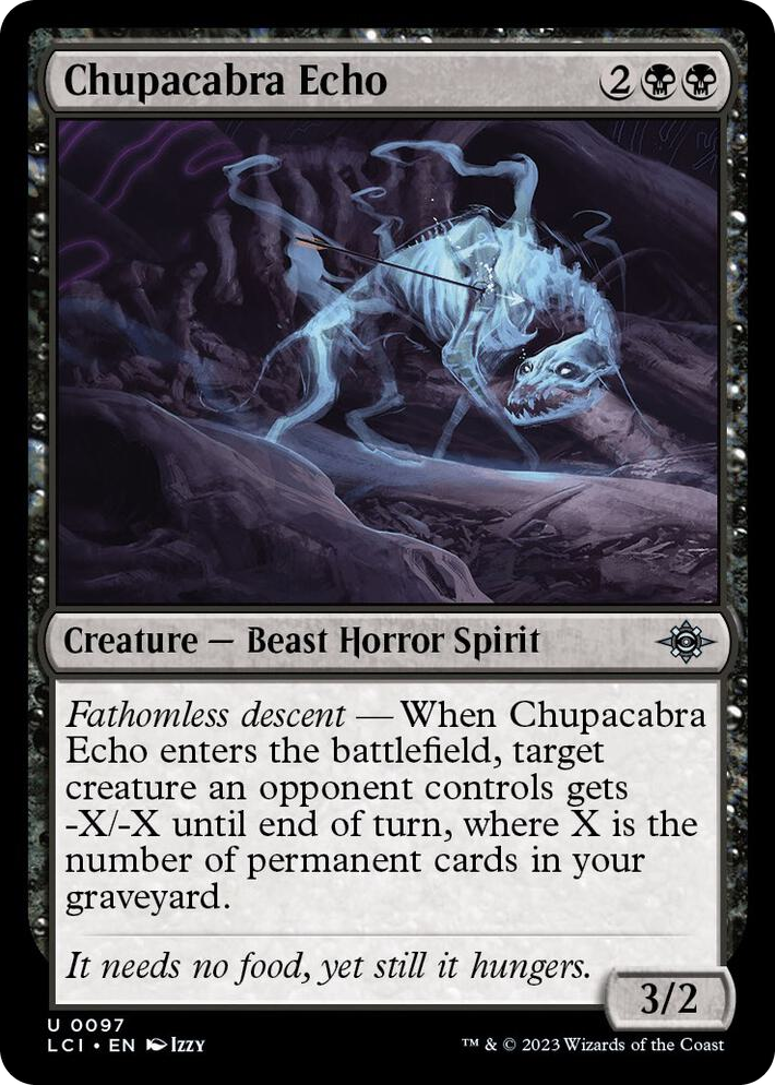 0097 Chupacabra Echo U The Lost Caverns of Ixalan
