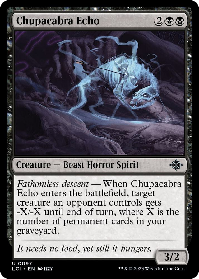0097 Chupacabra Echo U The Lost Caverns of Ixalan