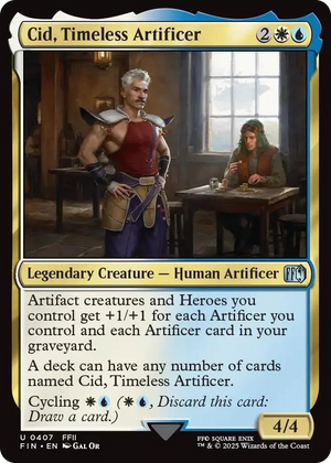 0407 Cid, Timeless Artificer (0407) U FINAL FANTASY