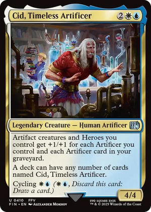 0410 Cid, Timeless Artificer (0410) U FINAL FANTASY